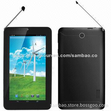 Tablet PC with ISDB-T, 7-inch Capacitive Touchscreen, Android 4.4 Kitkat, Dual Camera